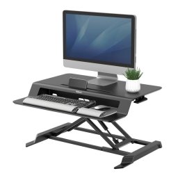 Fellowes Lotus LT Estación de Trabajo Bipedestación Negro