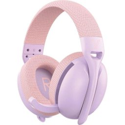 Auriculares Yenkee YHP 3300MG inalámbricos 2.4G y Bluetooth gaming violetas