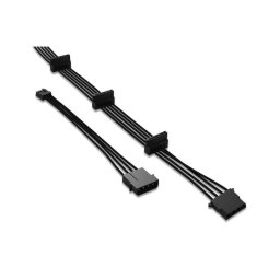Cable alimentación be quiet! CM-30750 SATA a Molex 0,7 m Negro