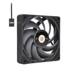 Refrigeración aire Thermaltake 140 mm 500-2000 RPM CL-F172-PL14BL-A hidráulico negro