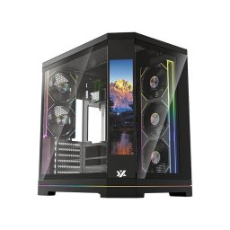 Caja PC XYZ Neut X Pro Midi-Tower 9.1" Pantalla Inteligente 5 Ventiladores A-RGB