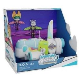 Playset Bandai R.O.N. Jet Creature Cases con 2 Figuras Articuladas y Planeadores