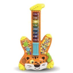 Guitarra de juguete VTech Baby Jungle Rock Tigre con luces y sonidos