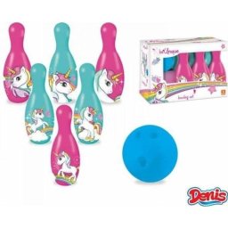 Set de Bolas Infantil Mondo Unicornio 6 Quilles y 1 Bola Plástico Resistente