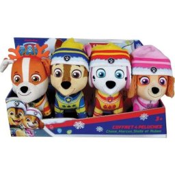 Set de Peluches Jemini Paw Patrol Chase Marcus Rubble Stella 12 cm