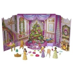 Calendario de Adviento Disney Princess Mattel 24 Sorpresas con Mini Muñecas