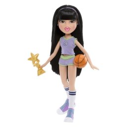 Muñeca Deportiva Bratz Play Sportz Jade con Balón y Trofeo
