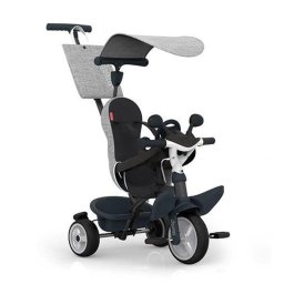 Triciclo Smoby Baby Driver Evolutivo 3 en 1 Gris Con Manillar Ajustable