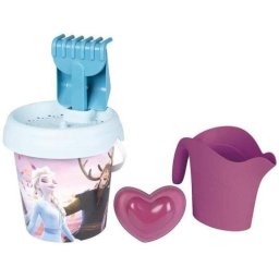Set Cubo Playa Frozen Smoby con Regadera y Accesorios 18+ Meses