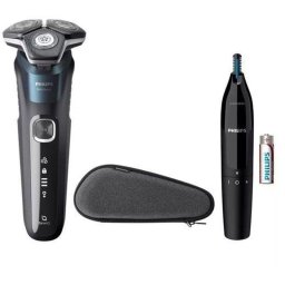 Afeitadora Facial Philips Shaver Series 5000 S5889/11 Inalámbrica 60min Seco y Mojado 3 Cuchillas Carga Rápida