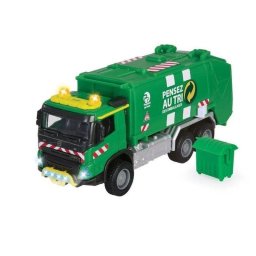 Camión de basura Majorette Volvo 1/43 con sonido y luces