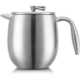 Cafetera manual Bodum Columbia acero inoxidable doble pared 0,5 L 4 tazas