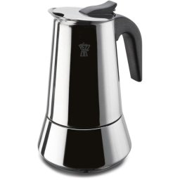 Cafetera Italiana Pezzetti Steelexpress Acero Inoxidable 10 Tazas Inducción