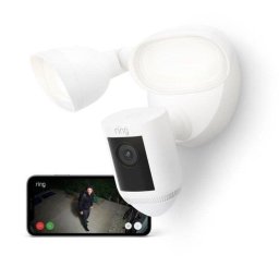 Cámara IP Ring Spotlight Pro Plug-in FullHD Visión Nocturna Exterior Audio Bidireccional