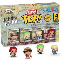 Set de mini figuras Funko Bitty Pop! One Piece 4-pack de vinilo