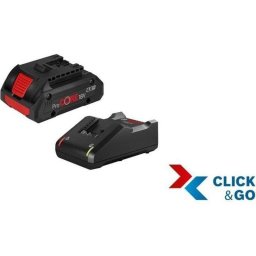 Bater铆a Bosch Professional ProCORE 18V 4.0Ah + Cargador R谩pido GAL 18V-40