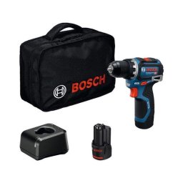 Taladro atornillador Bosch Professional GSR 12V-32 sin escobillas 12V 32 Nm 2 baterías