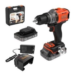 Taladro/atornillador Black & Decker BCD382D2XK 18V 2 Baterías