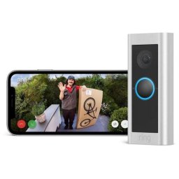 Videoportero WiFi Ring Video Doorbell Pro 2 1536p 150° Hilos Visión Nocturna Control por Voz