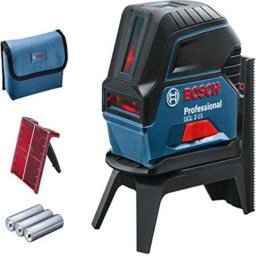 Láser de líneas y puntos Bosch Professional GCL 2-15 15m autonivelación ±4°