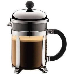 Cafetera manual Bodum Chambord 0,5 L 4 tazas acero inoxidable y vidrio