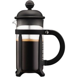 Cafetera manual Bodum Java prensa francesa 0,35 L negra retro