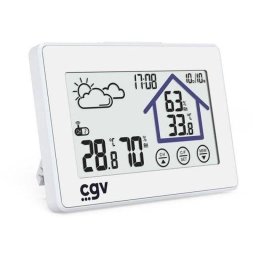 Estación meteorológica inalámbrica CGV MyMeteo-1BM LCD táctil 4,7" sensor exterior