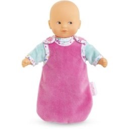 Muñeca Corolle Mini Calin Bonne Nuit Papillons 20 cm con aroma a vainilla y saco de dormir