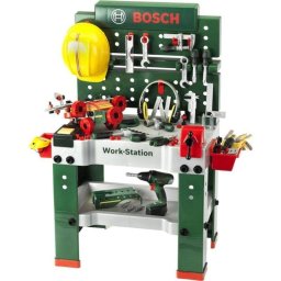 Banco de trabajo infantil Klein Bosch Mini Workstation N°1 150 accesorios