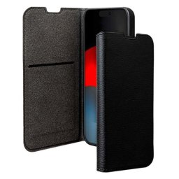Funda para móvil BigBen Folio Wallet Libro Plástico Reciclado Negra para iPhone 17