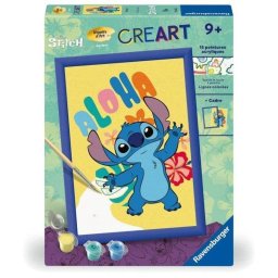 Kit de pintura por números Ravensburger CreArt Kids Stitch 18x24 cm