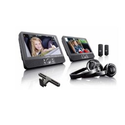 Reproductor de DVD portátil Lenco DVP-939 Pantalla 9" con lector SD y altavoces