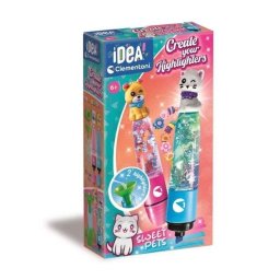 Kit Manualidades Clementoni Crea Tus Fluos Sweet Pets 2 Pack Animales