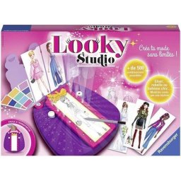 Kit de Diseño de Moda Ravensburger Looky Studio con LED para Niños