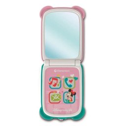 Juguete móvil interactivo Clementoni Minnie Flip Phone con luces y sonidos