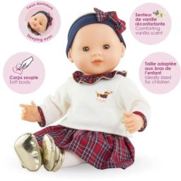 Muñeca Corolle Mon Grand Poupon Suzanne 36 cm con Cuerpo Blando y Aroma a Vainilla