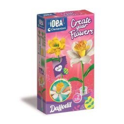 Kit manualidades Clementoni Cría Tus Flores Narciso 2 flores papel 8 años