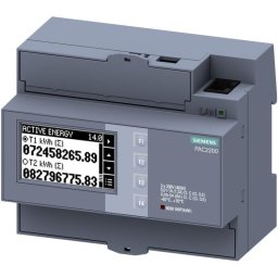 Temporizador eléctrico Siemens 7KM2200 medición corriente y kWh IP40