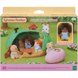Set Sylvanian Families Cueva Erizos Bebé Bilberry y Accesorios +3 Años