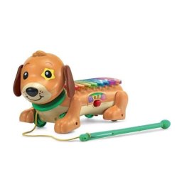 Xilófono perruno arrastrable VTech Baby Elton con 8 teclas luminosas y 3 modos