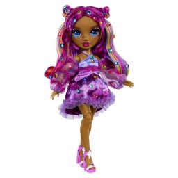 Muñeca Fashion Rainbow High Noemie Violette 28 cm Articulada