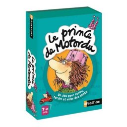 Juego de cartas Nathan Le Prince de Motordu sílabas 43 cartas