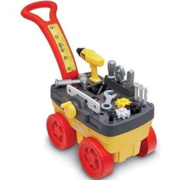 Carrito de Herramientas Mecánico Ecoiffier Mechanics 19 Piezas con Banco de Trabajo
