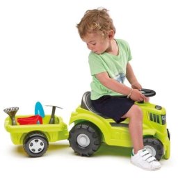 Tractor con remolque ECOIFFIER 85 cm con accesorios de jardín para niños