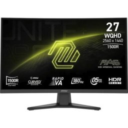 Monitor MSI MAG 275CQF E18 27" WQHD 180Hz Rapid VA Curvo FreeSync HDR listo 0,5ms
