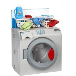 Lavadora y secadora de juego de roles Little Tikes Mi Primera con tambor giratorio y accesorios