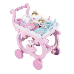 Carrito de juego Smoby Desserte XL Disney Princess Rosa con 17 accesorios