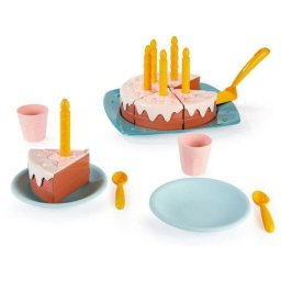Juego de rol Ecoiffier 1680 Set Pastel Cumpleaños Piezas Encajables