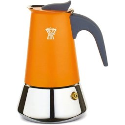 Cafetera Italiana Pezzetti Steelexpress 6 Tazas Acero Inoxidable Inducción