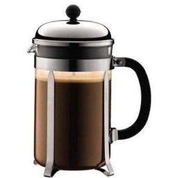 Cafetera manual French Press Bodum Chambord 1,5 L 12 tazas acero inoxidable